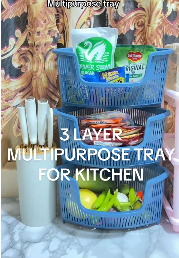 3 layer multipurpose tray for sari sari store #multipurposetray #trayorganizer #fyp 