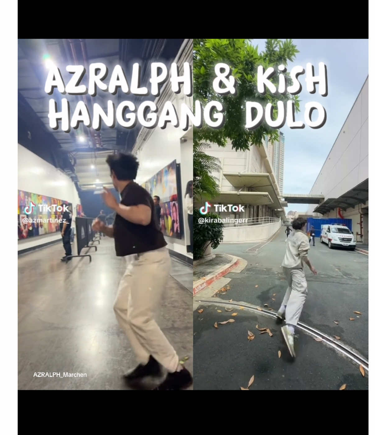 Compilations of AZRALPH & KISH Tiktoks and ganaps #azralph #azmartinez #ralphdeleon #kirabalinger #joshford 