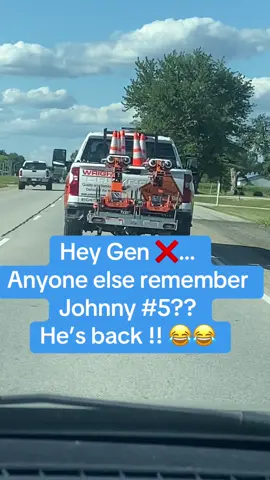 I found Johnny number five from short circuit! I wonder if Stephanie is OK?  🤣 🤣#genx #viral #indiana #movie 