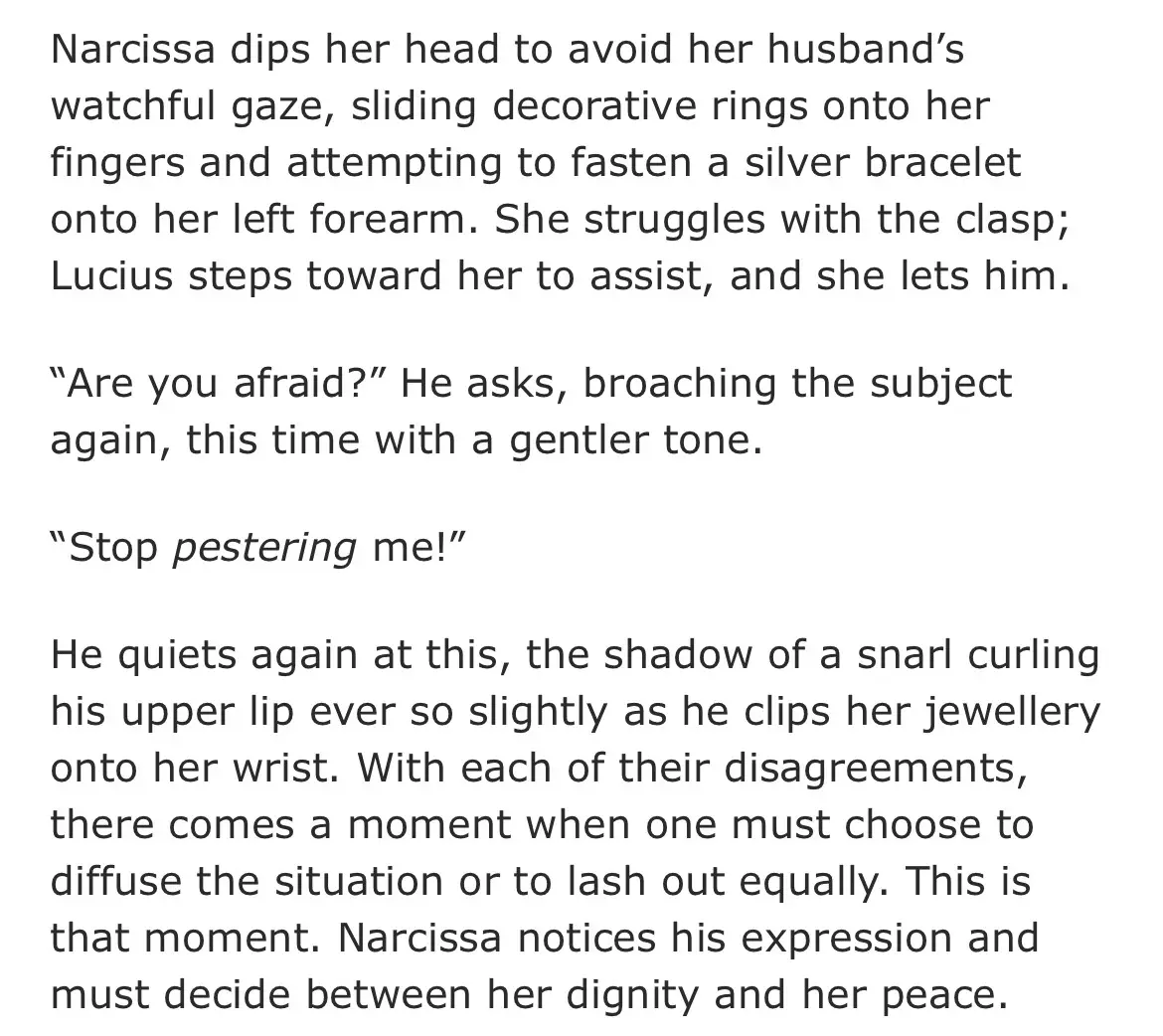 the lucissa fight. #marauders #nerdout 