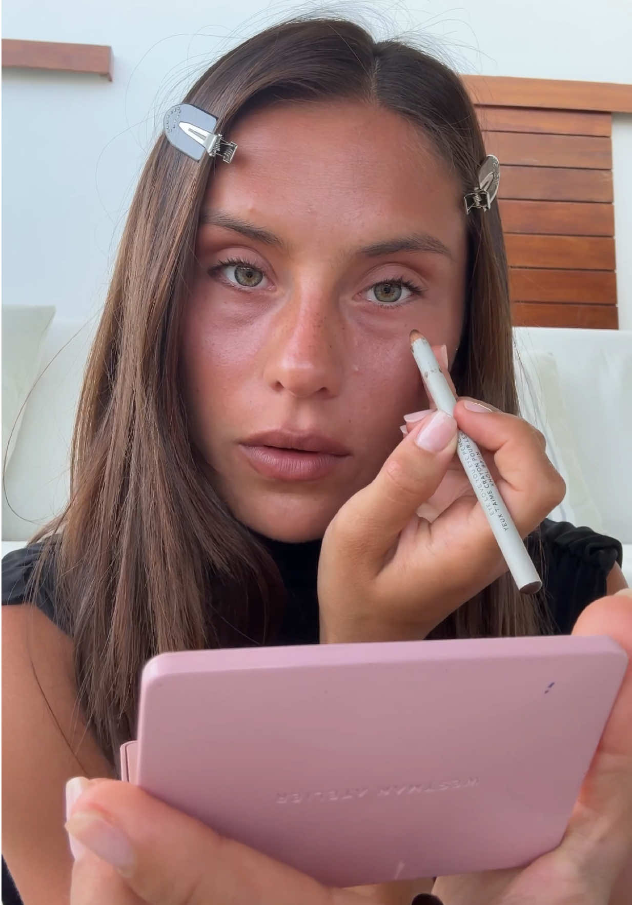 bronzey dewy look for the island tonight #grwm #naturalmakeup #makeupinspo #summermakeup