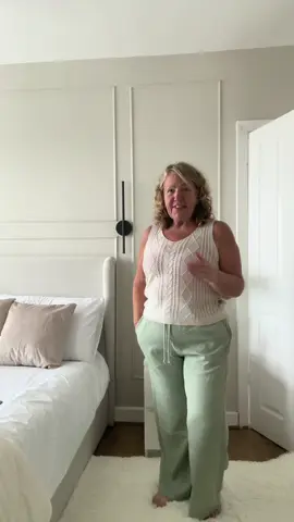 Halara High Waisted Drawstring Side Pocket Wide Leg Linen-Feel Pants  #fyp #fashiontiktok #clothes #fashion #pants @halara.wardrobe 