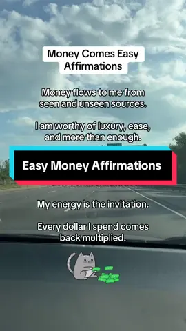 #moneyaffirmations #moneytok #affirmations #abundance #moneymindset 