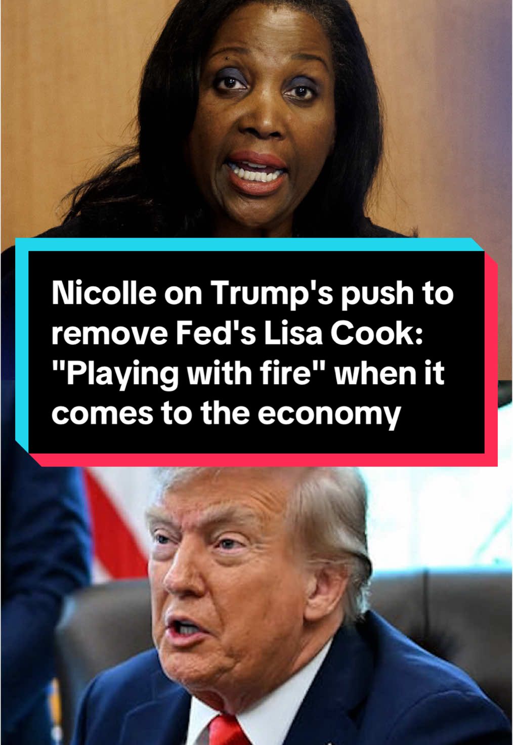 Nicolle Wallace reacts to Trump's attempt to fire Federal Reserve governor Lisa Cook and says he is 