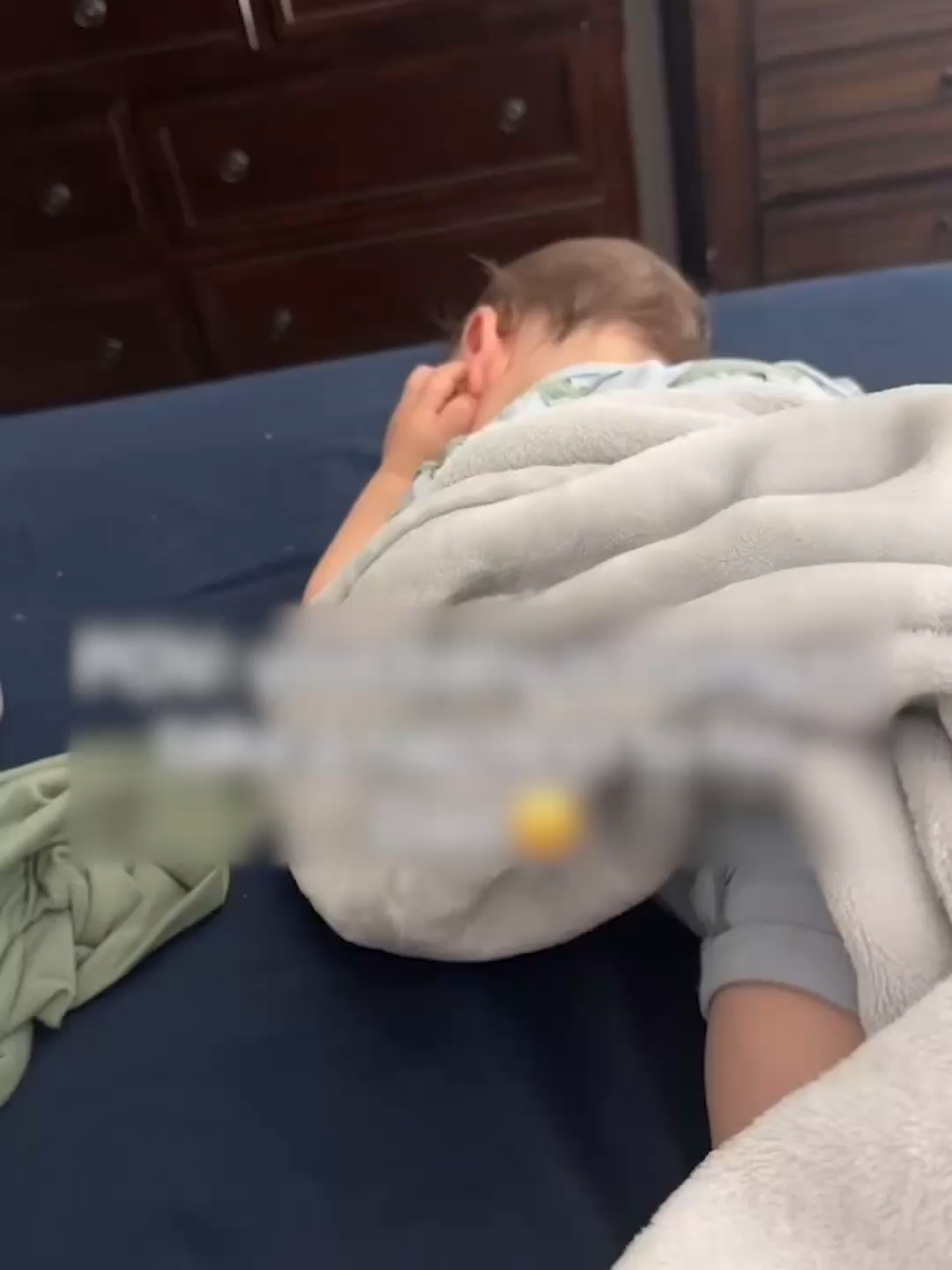 Sleep when the baby sleeps... 🤪 🤣 #snoring #snoringhusband #baby #newborn #babynaps  #dadfail #fail