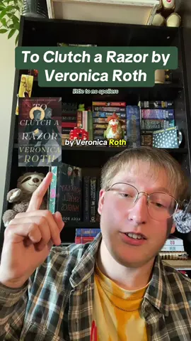 To Clutch a Razor by Veronica Roth review! When Among Crows was so good and this is a great addition. Thank you to Tor books and Veronica Roth for the ARC ebook copy through NetGalley for this review! #veronicaroth #toclutcharazor #queerbooktok #fantasybooktok #bookreview 