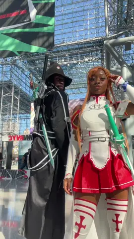 Sword is a paid actor 😭#swordartonline #sao #animenyc #fypage #asunacosplay 