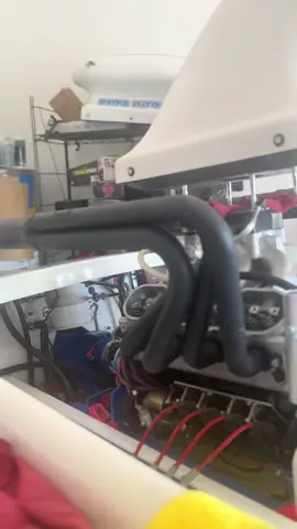 Few new parts on the boat, this new cam doesn’t disappoint #jetboat #lsswap #19gullwing #boats #river 
