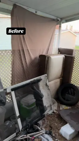 It is a process but the result: Brand New✨  #demoday #DIY #homeremodel #mobilehome 