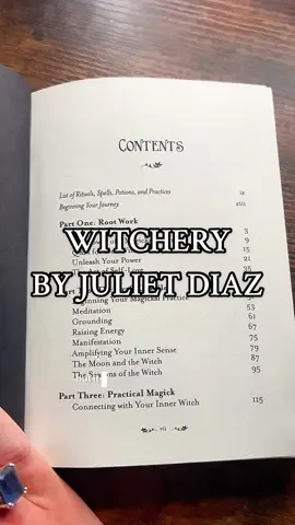 I recommend witchy books on here daily, but if you’re a beginner witch and not sure where to start, this is the one. ✨ Witchery by Juliet Diaz is the perfect foundation for your craft, packed with spells, rituals, and the wisdom you need to embrace your inner witch. 🌙 #WitchTok #BeginnerWitch #WitchBooks #witchybookrecs 