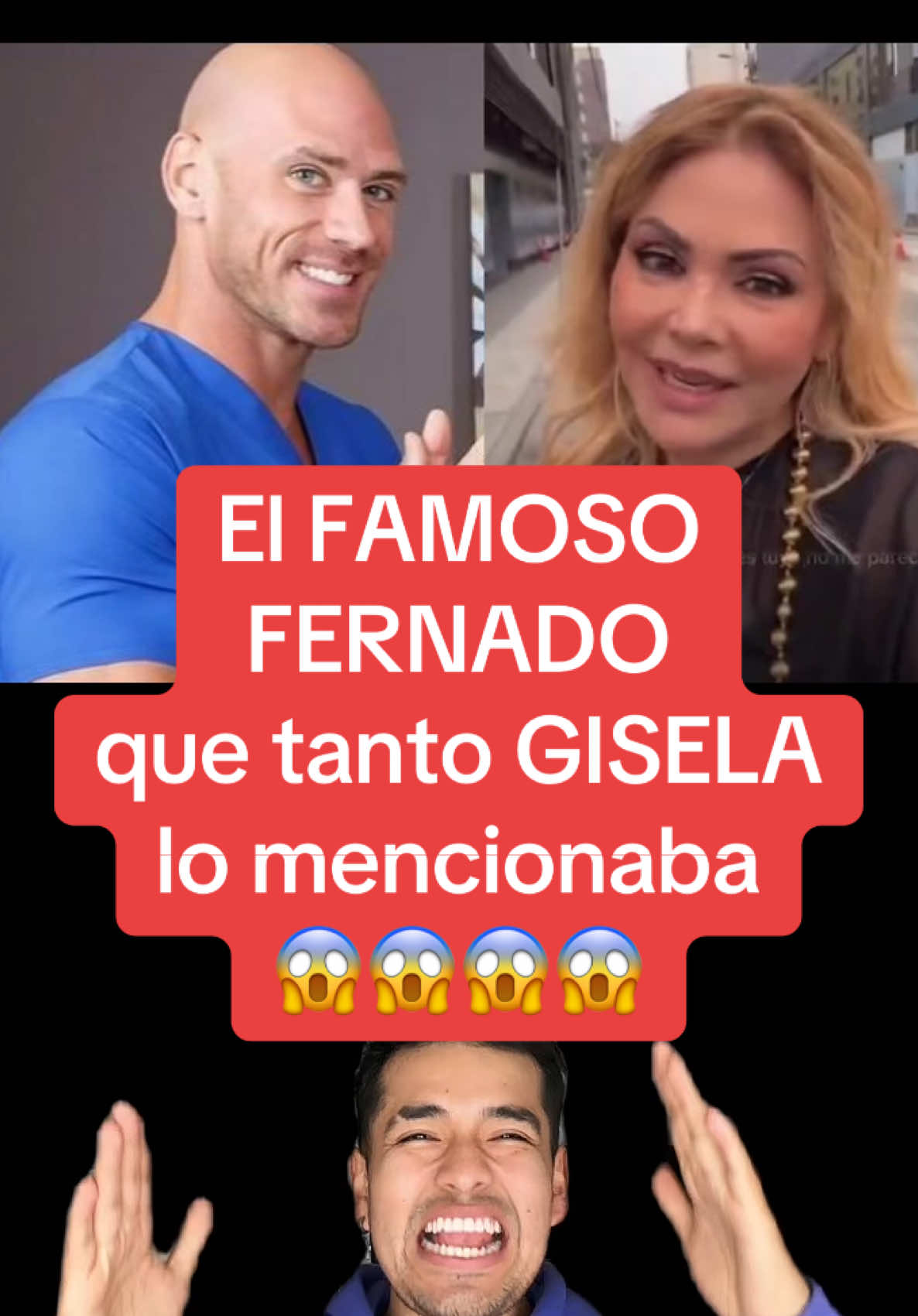 El es quien Gisela Valcárcel mencionó hoy en su Live cuando no la dejaron entrar a América TV 😱😱😱 (Aclarando que es comedia y el que se muestra en la mayoría de fotos no es Fernando Muñiz) #giselavalcárcel #fernandomuñiz #CEO #americatv #polemica 