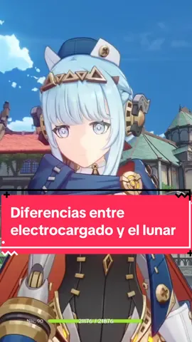 Diferencias entre electrocargado y el lunar 😮 #genshin #electrocargadolunar #nodkrai #guia #jaragleif 