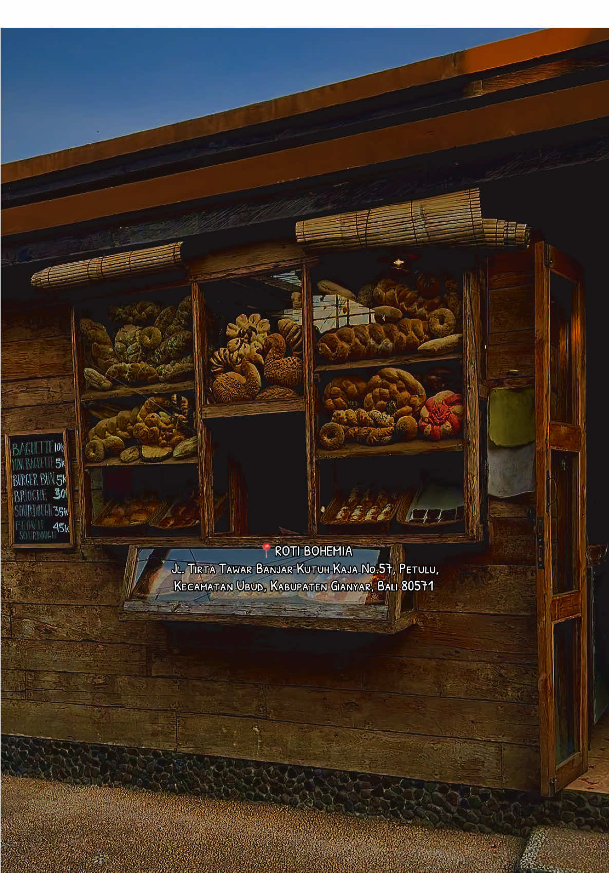 Harga mulai 5K 🥹 #bali #ubud #bakery #roti #cafebali 