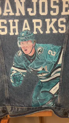 I have done it 🎉🩵🙂‍↕️ @San Jose Sharks #hockey #sanjosesharks #willsmith #macklincelebrini #sharkie