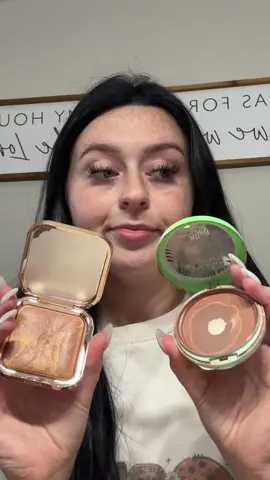Out with the old —-> in with the new!  Kiko Milano Silky Glow Baked Bronzer ✨  Pressed 💯 Glow & Bronze 💯 Fragrance Free 💯  Affordable 💯  Get yours now by clicking the link above my name ❤️ #fypシ゚ #kikomilano 