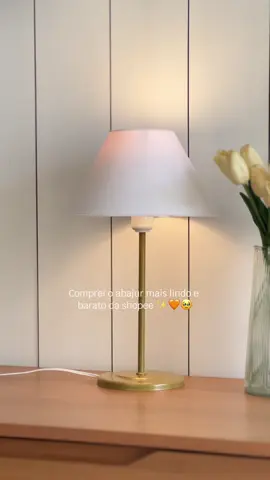 Meu grupo de PROMOS tá na bio 🥰♥️  #abajur #fyp #decoracao #abajurdecorativo #iluminação 