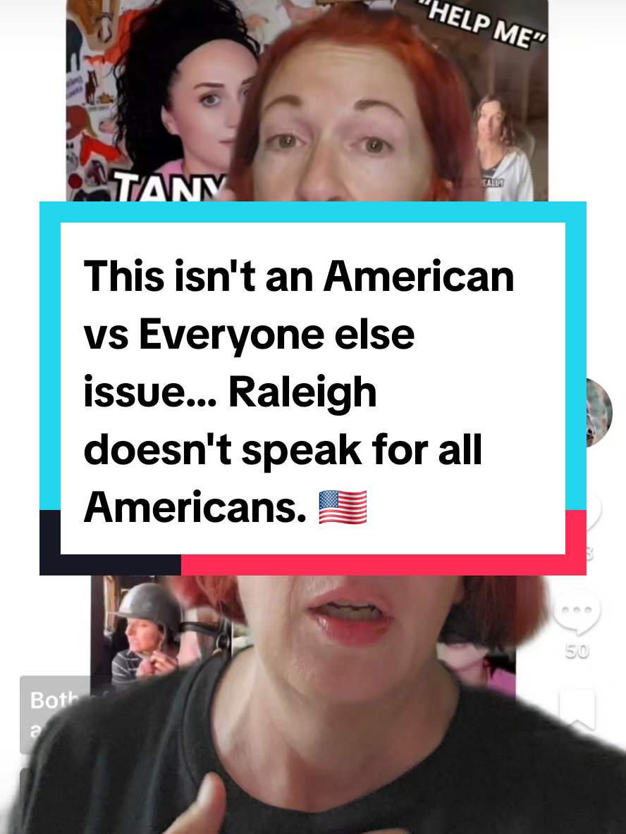 Replying to @yaaaspotato This isn't an American Vs Everyone else issue. Raleigh doesn't speak for all Americans. #raleigh #raleighlink #americanequestrian #horsegirl #equestrianinfluencer 