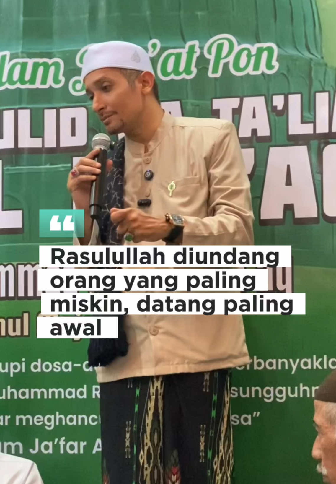 Semoga kita semua kecipratan sifatnya Nabi Muhammad SAW#maulidnabi 