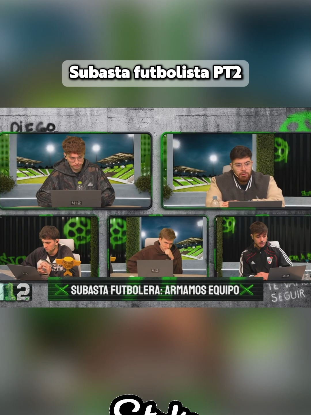 Subastas del LATERAL IZQUIERDO #viral #davoxeneize #412 #teo #lacobra #agusneta #benito #futbol #LI