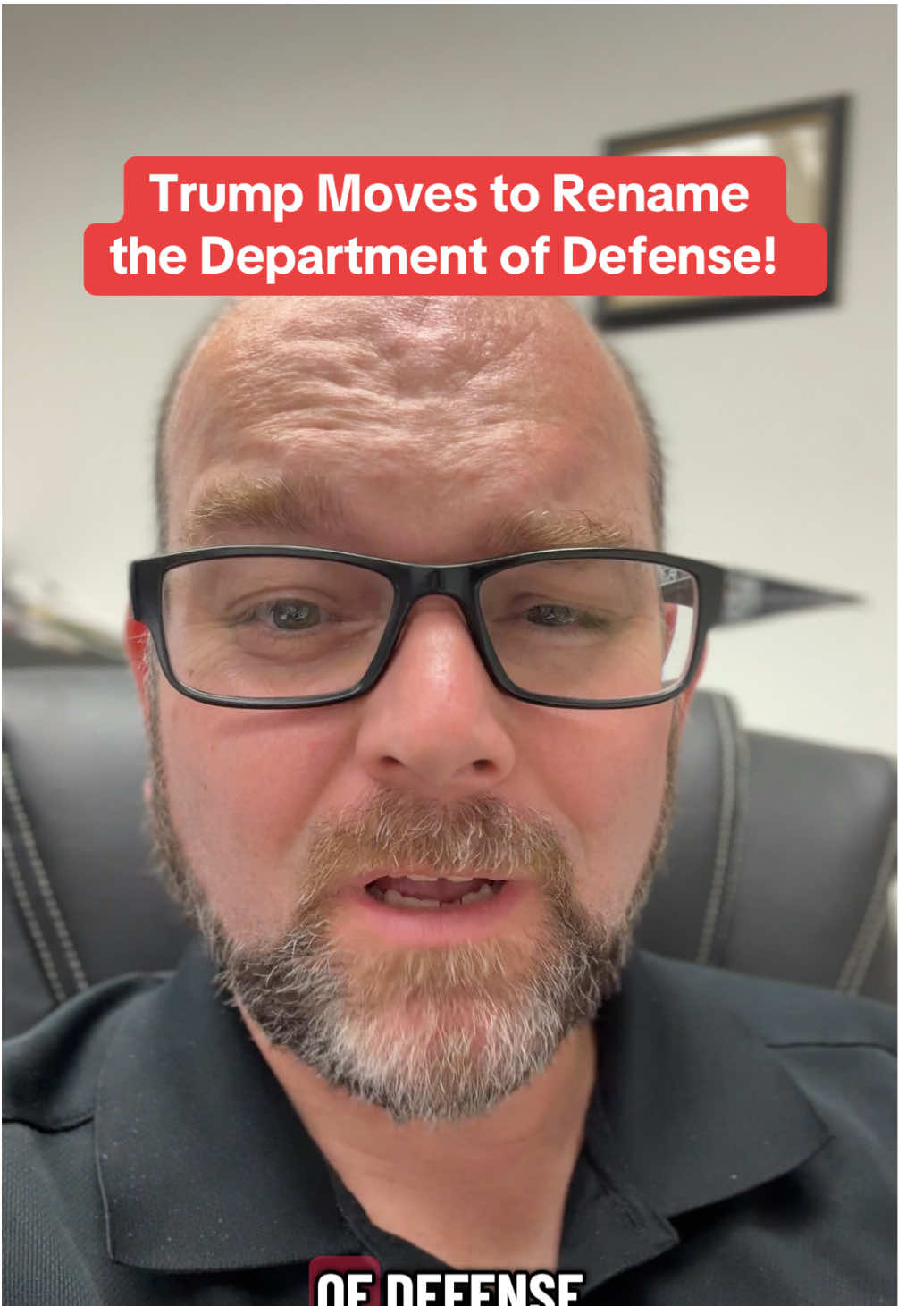 Trump Moves to Rename the Department of Defense! 8/26 #breakingnews #trump #liberal #resist #fdt