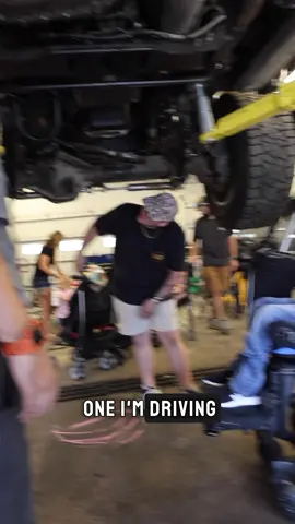 On second thought, we better upgrade the suspension… YouTube: Mullet Bros Co 