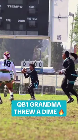 Gram Newton throwing lasers 😤 (via _crazy.studio_/IG) #football #nfl #flagfootball #CollegeFootball