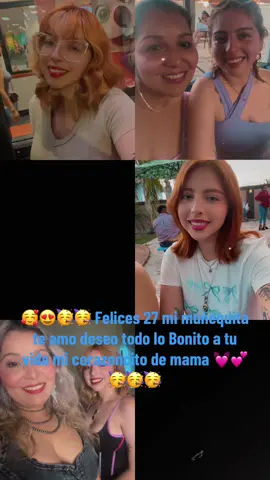 Felices 27 mi muñequita te amo deseo todos tus Anhelos se realicen y seas siempre muy feliz felices 27!!!! @Marce.g 