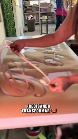 #DesapegaOLX letreiro de parede 