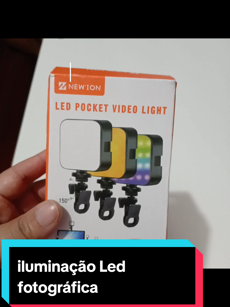 iluminação fotográfica led noturna #iluminacao #tiktokshop 
