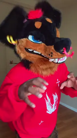 I must bite! It’s how I show my love! #furry #furryfandom #fursuit #viral 