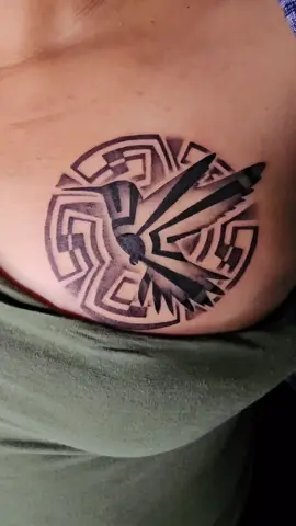 today's session! 👌🏽🤜🏽🤛🏽💪🏾💪🏾 928-233-0581 text or call for booking and availability... DEPOSITS REQUIRED.   #native #nativetiktok #warriorink #skoden #stoodisden #fyp #nativeart #artistsoftiktok #2025 