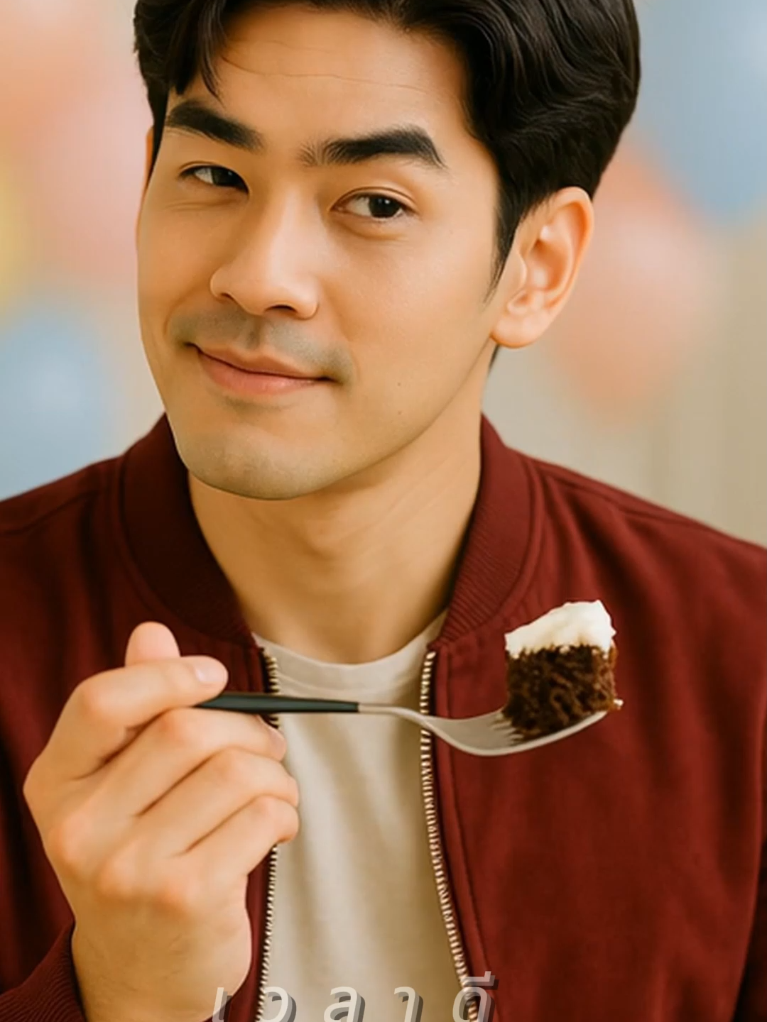 ผู้ชายหมั่นหน้า ป้อนเค้กเเฟนเก่าต่อหน้าเเฟนใหม่#เพจละครมหาชน #เพจเวลาดี