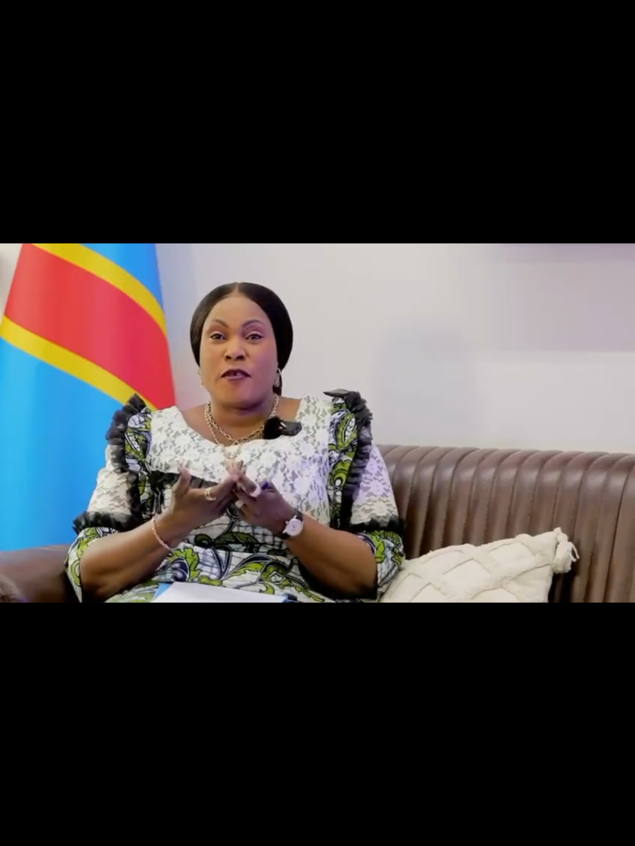 #RDC: « Si Dieu le veut, si la loi change, j’ai encore un mandat à faire, pourquoi pas… », Fifi Masuka, gouverneure de la province de Lualaba