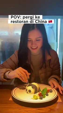 POV: pergi ke restoran di China 🇨🇳 salfok😳 lebih fokus sama yang jualan daripada yang dijual  