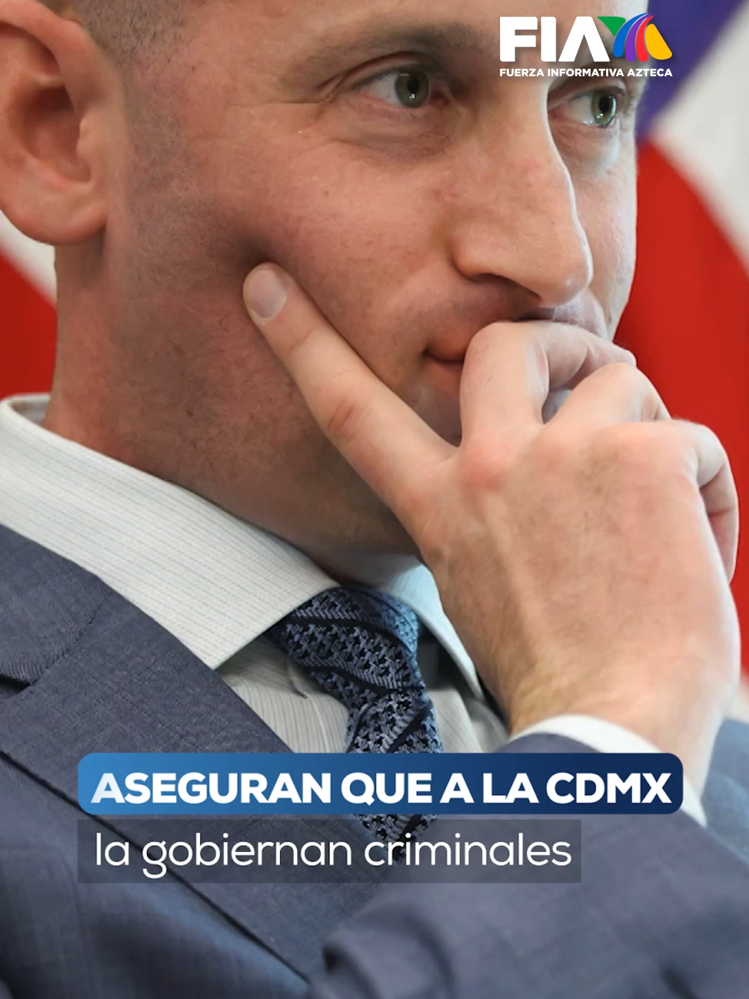 Asesor de Donald Trump dice que la CDMX está controlada por cárteles 🚨 Stephen Miller, asesor de Trump, comparó la Ciudad de México con zonas de alta violencia como Bagdad y la llamó 