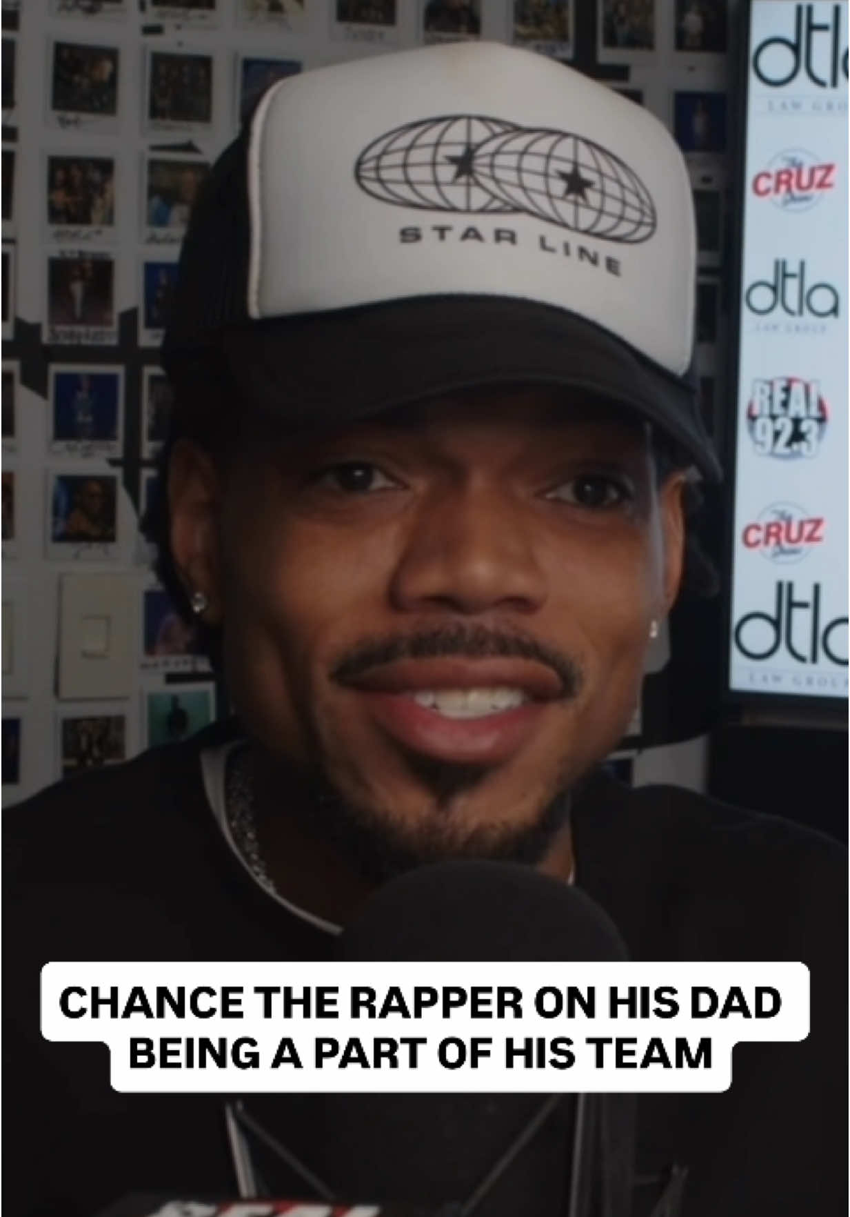 #ChanceTheRapper gets emotional speaking on his dad’s support throughout the years 🥹🫶🏽
