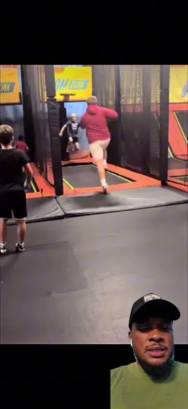 Trampolines aren’t for everyone #Trampolines #jump #fail 