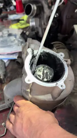 Maintenance is not just about oil changes, especially on a Diesel. Intakes need to be Cleaned #autoshop #autorepair #enginebuild #mechanic 
