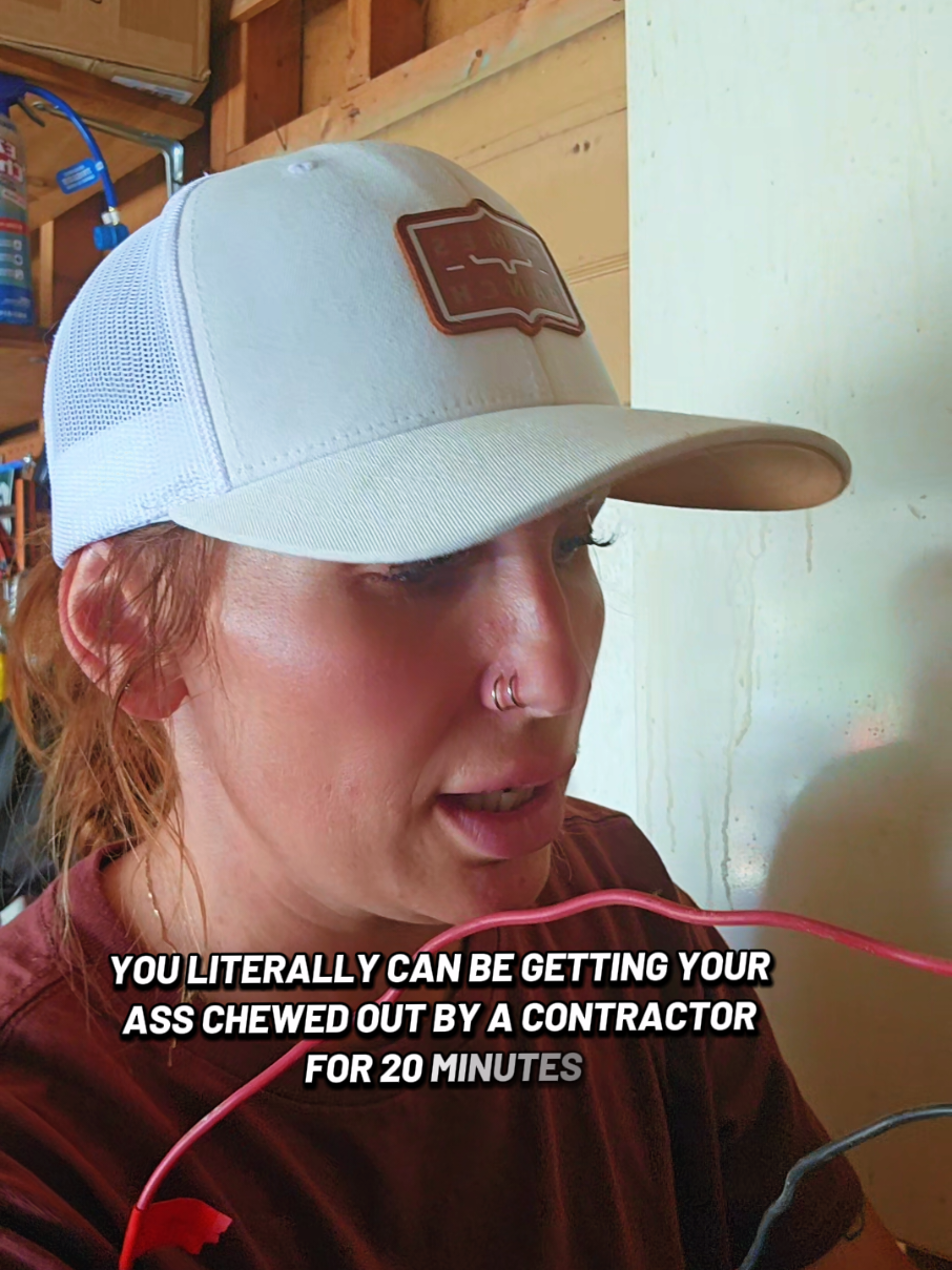 Construction is a weird world for contractors #electriciansoftiktok #contractorsoftiktok #construction #smallbusinessowner 