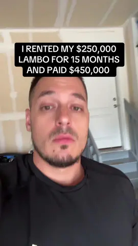 My rented lambo cost me 450k 🤯 