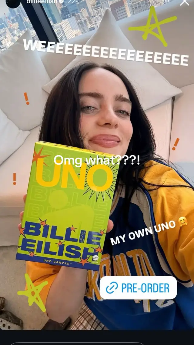 #billieeilish #uno #collab #fyp @BILLIE EILISH 