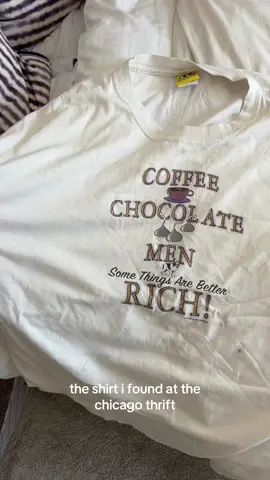 New fave shirt #funnytshirts #chicagothrift #thriftfinds #bigdogssantabarbara 