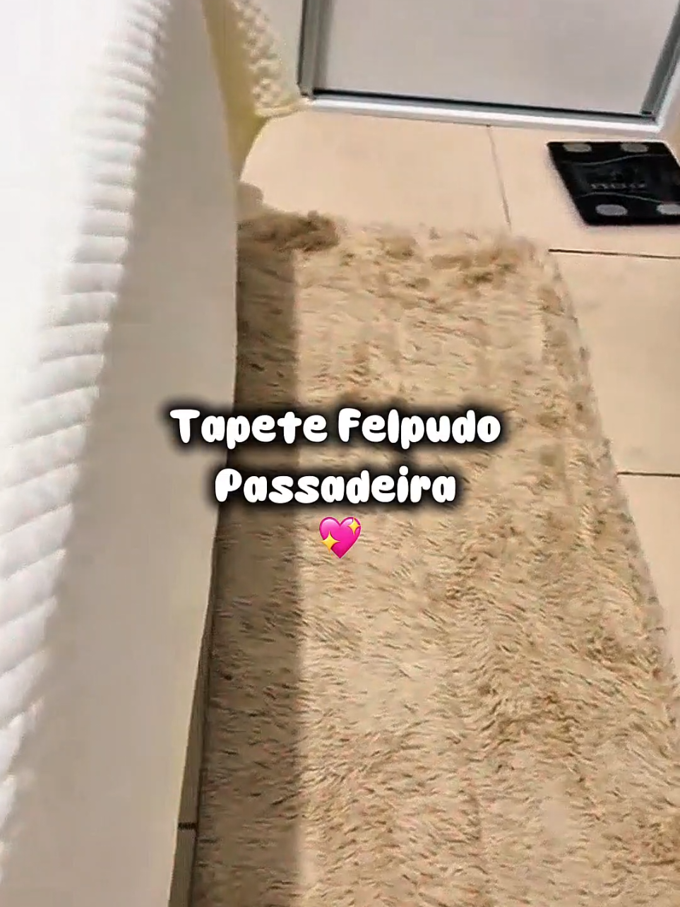 Conforto e Estilo que transformam seu cantinho! 🤎🫶🏽 #tapetepassadeira #tapete #shopeeachados #shopee 