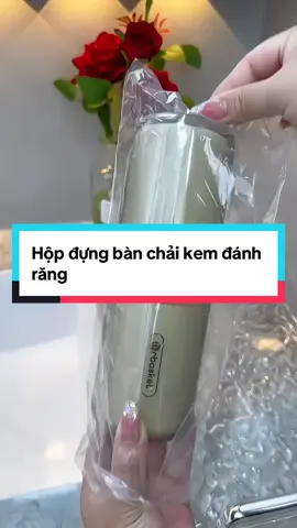 Hộp đựng bàn chải kem đánh răng thông minh #giadungtienich #giadungthongminh #fyp #hopdungbanchaidanhrang 