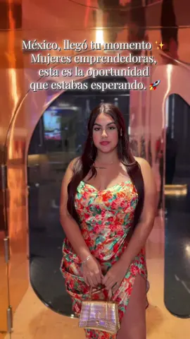✨¡Este es tu momento, México! 🇲🇽✨ Acabamos de lanzar en tu país una oportunidad única en la vida con una marca que ha transformado miles de historias alrededor del mundo. 🌍💫 Conviértete en fundadora y comienza este camino de éxito conmigo desde el inicio. 🚀🔥 Mándame un mensaje con la 🇲🇽 para más información y sé parte de algo grande. 💌 #fyp #mexico #mujeresmexico #emprendedorasmexico #influencermexico 