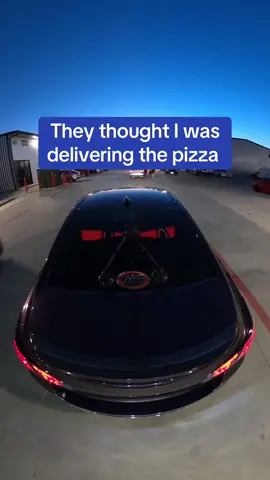 Im surprised they let me in!  #party #uninvited #pizzadelivery #fyp #carmeet 