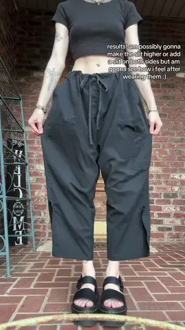 DIY free people step by step pants for $2 🤞🤞🤞 #DIY #diyfashion #sewing