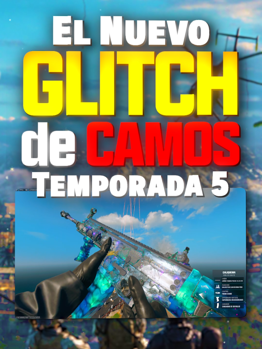 NUEVO GLITCH de Camuflajes de la Temporada 5 😱 #fyp #warzone #warzonemeta #mrchampstv #GamerEnTikTok 