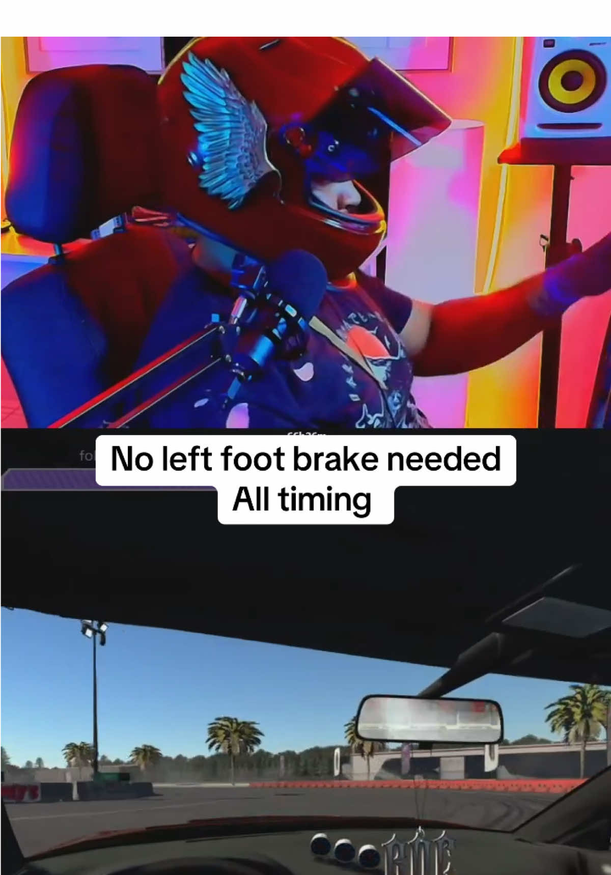 Left foot brake is such a controversial tool in sim and in IRL #leftfootbrake #drifting #simdrifting #assettocorsa 