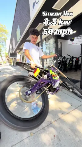 Surron light bee x in stock now come shop  #surron #ebikes #bikestore #orangecounty 